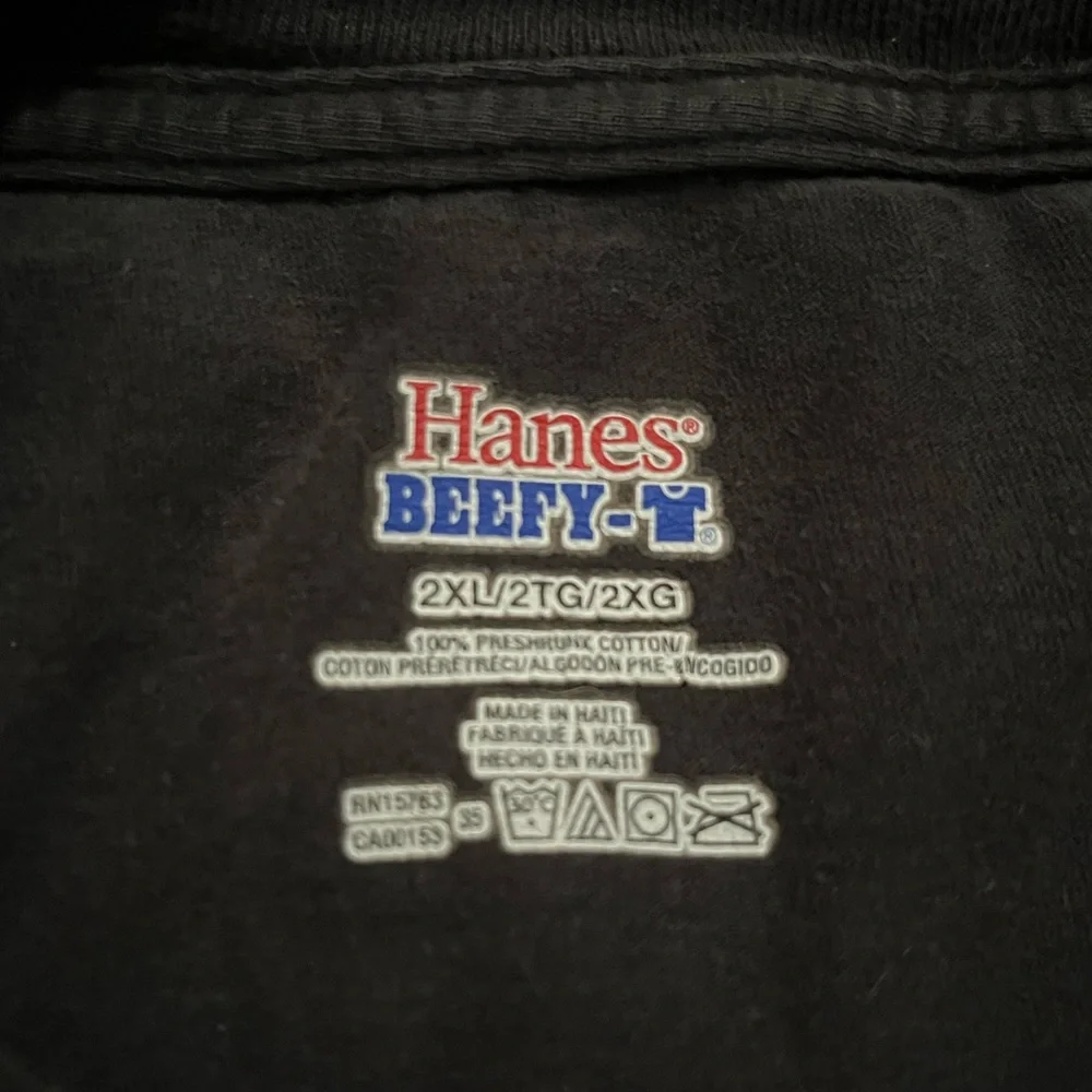 Liebherr black work longsleeve t shirt - Picture 3 of 3